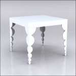 4x4x42-Bubble Table-WHT-001