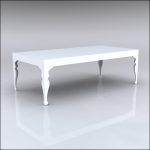 4x8x30-Neo-Baroque Table-WHT-001