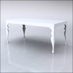 4x8x42-Neo-Baroque Table-WHT-001