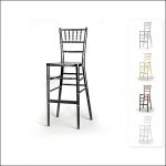 Chivari Bar Height Chair F-S-C-006-BLK