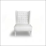 Retro-Mod Wing Back Club Chair (Single)-F-S-S-009