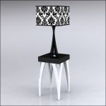 2x2x30-SplitV-Table-W-Lamp-WhiteBlack