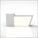 Trapeza-Angle-Single-GLOW-Bar-WHT-Ped-001