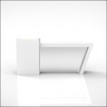 Trapeza-Angle-Single-MIRROR-Bar-WHT-Ped-001