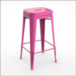 Metal-Stool-PINK-001A