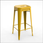 Metal-Stool-YELLOW-001A