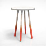 PEGGY-HI-Cocktail-Table-GLOSS-WHT-TOP-CORAL-OMBRE-001A