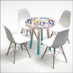 PEGGY-LO-Table-W-GRAFF-TOP-AMOUREUX-BLANC-W-WEATH-OAK-LEGS-001K